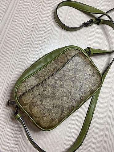 брелок для телефона: Сумка Coach Camera Bag (кросс-боди) - Материал: фирменное покрытие — 3