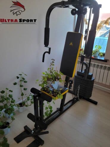 гантели для начинающих дома: Силовой тренажер, Мультистанция, Для груди, Для ног, Для плеч, Новый, Бесплатная доставка — 2