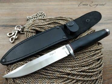 прибор ночного видения для охоты бу: Охотничий нож Хорь-2 от Витязь, сталь 65х13, рукоять дерево, гарда — 2