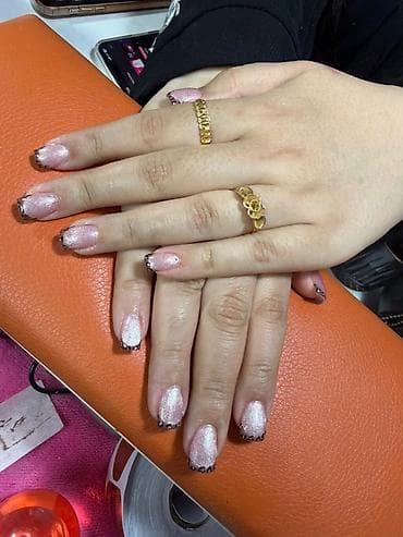 ногти: Маникюр и покрытие гель‑лаком/гелем - Работа с натуральной ногтевой — 2