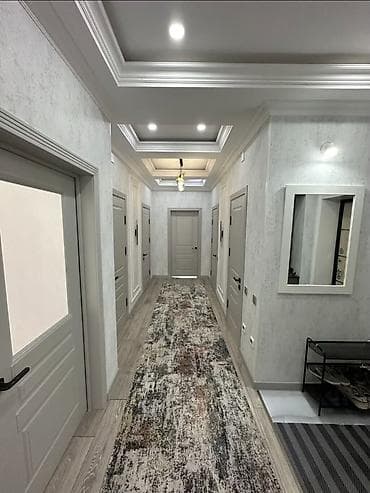 3 кв джал: 3 комнаты, 100 м², Джальская больница Элитка, 9 этаж, Евроремонт — 6