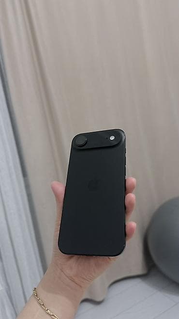 hoco ew50: IPhone 17, Б/у, 256 ГБ, Черный, Защитное стекло, 100 % — 5