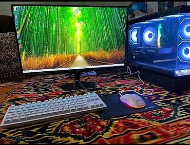 монитоо: Компьютер, ядролор - 10, ОЭТ 16 ГБ, Оюндар үчүн, Жаңы, Intel Core i5, NVIDIA GeForce RTX 5060, Топтомосуз — 4