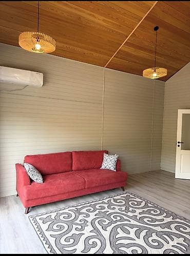 домики из дерева: Современный и аккуратный дом в стиле барнхаус. Компактный, но удобный — 3