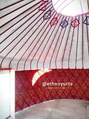 юрты: Продажа юрты, Каркас Металлический, 65 баш, Диаметр: 5 метров — 3