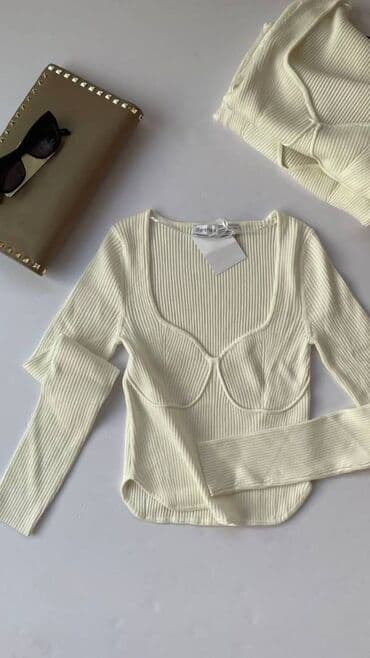 Спецодежда: Лонгслив, цвет - Бежевый, M, L — 1