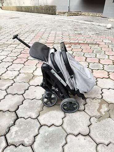 doona x: Прогулочная коляска Start Top, серый текстиль - Легкая складная — 6