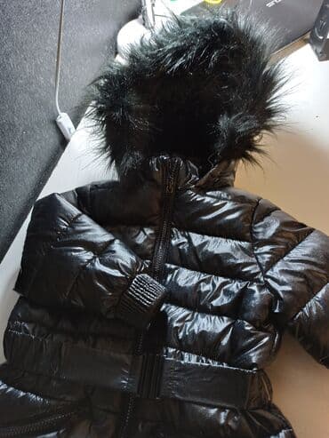 куртка подростковая зимняя: Новая зимняя куртка английской фирмы Mark and SpencerЧерная с — 3