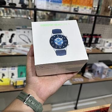 часы герб: HONOR Watch GS 3 Смарт-часы с классическим круглым корпусом и синим — 2