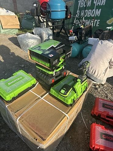 shutoko: Аккумуляторный шуруповёрт SHUTOKO 21V - Питание: литиевая батарея 21V — 4