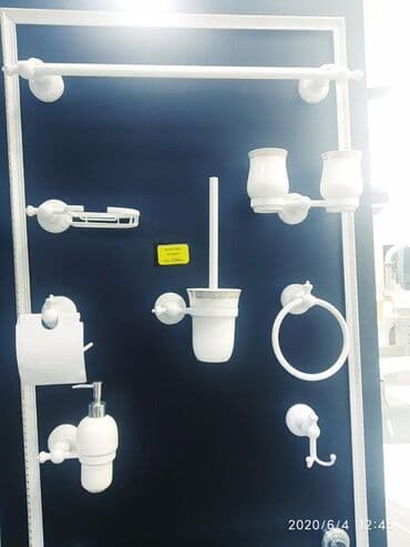 брендовые пакеты бишкек: Ванный наборы. Полотенец держатель, мыльница,2йной стакан для зубных — 1