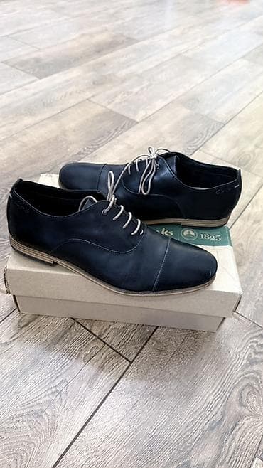 Жеке буюмдар: Эркектердин туфлиси, 41.5, Clarks, Жаңы, түсү - Көк — 5
