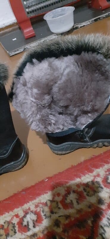 сапоги демисезонные замша натуральная: Детские сапожки размер 27,28 натуральный кожи внутри натуральный Мех — 3