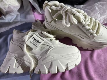 мода: Кроссовки, 37, Fashion, Новый, цвет - Белый, Самовывоз — 7