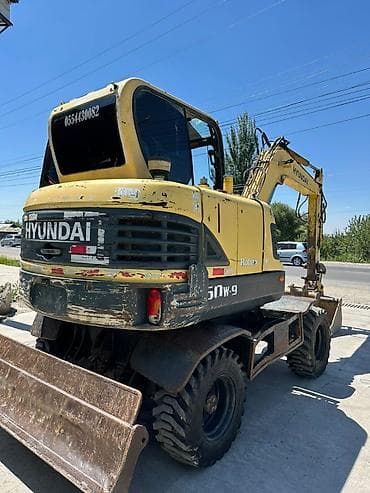 Экскаватор, Hyundai, 2013 г., Дөңгөлөктүү — 5