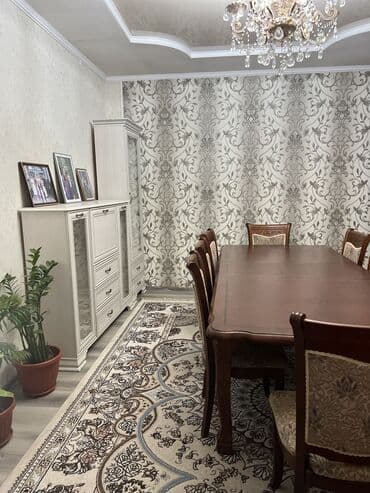 мебель для столовой: Стол и стул для зала, цвет - Коричневый — 7