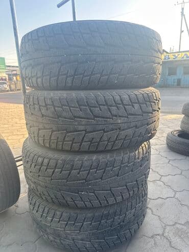 шины на трактор в бишкеке: Колеса в сборе 265 / 60 / R 18, Зима, Б/у, Комплект, Внедорожные (АТ/МТ), Литые, отверстий - 5 — 1