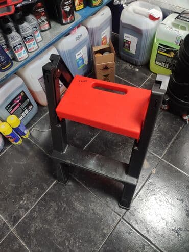 набор ключей force купить в бишкеке: Двухуровневая стремянка для детейлера. Пластиковая. Грузоподъёмность — 1