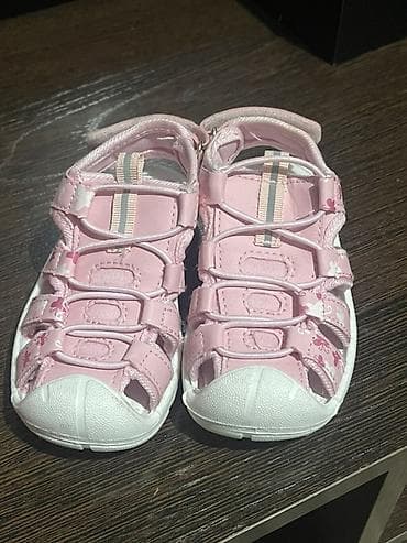 dunk low: Детские сандалии закрытого типа для девочки - Цвет: розовый с белыми — 2