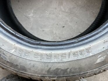 купить диски r16 4x114.3: Шиналар 225 / 55 / R 18, Жай, Колдонулган, Жеңил коммерциялык транспорт (C/LT), Kumho — 1