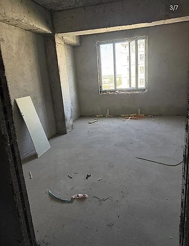 новостройка ак ордо: 3 комнаты, 97 м², Элитка, 7 этаж, Готовая ПСО (под самоотделку) — 5