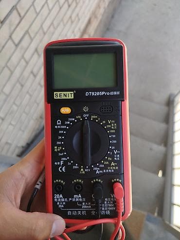 транзисторы: Цифровой мультиметр SENIT DT9205Pro Функции и диапазоны: - Измерение — 1