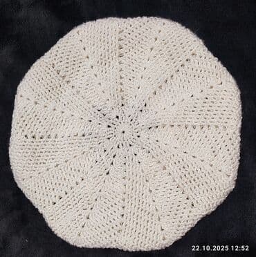 шапка с ушками которые поднимаются купить: Шапка, Беретка, Хлопок, Осень-весна, Вязаная модель — 9