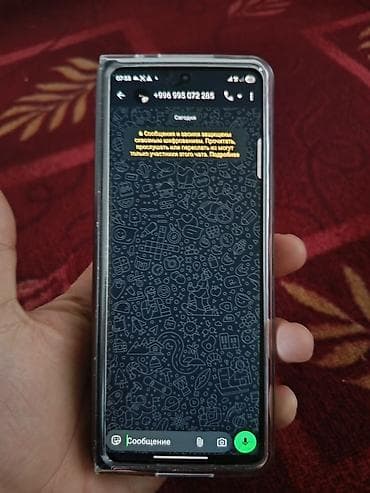 Смартфон-раскладушка Samsung Galaxy Z Fold 4 256гб (линейка Fold) с at lalafo.kg Смартфон-раскладушка Samsung Galaxy Z Fold 4 256гб (линейка Fold) с
