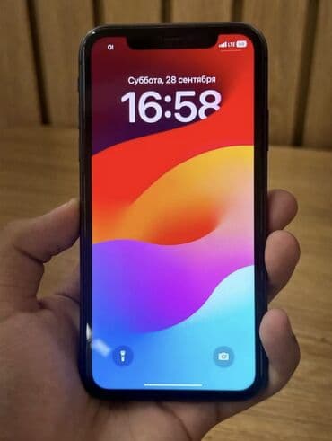 Аудиотехника: IPhone 11, Б/у, 64 ГБ, Черный, Защитное стекло, Чехол, 72 % — 2