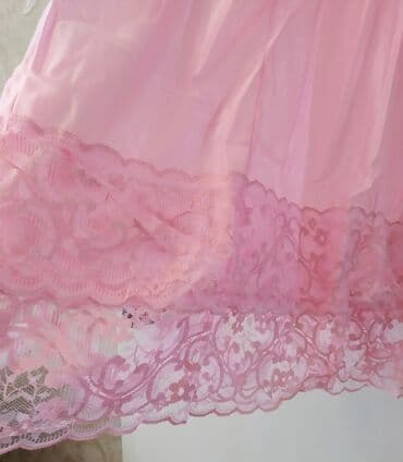 белая ночная сорочка: Пеньюар, Вискоза, Средняя модель, Германия — 2