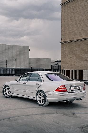пневмоподвеска цена: Mercedes-Benz S-Class: 2002 г., 4.3 л, Автомат, Бензин, Седан — 6
