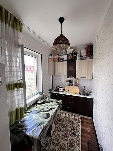 Продажа квартир: 1 комната, 34 м², Улан мкр 105 серия, 9 этаж, Косметический ремонт — 6