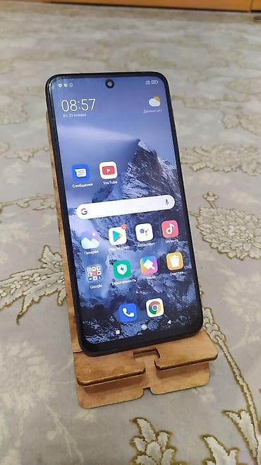 mini 5 pro: Redmi, Redmi Note 10, Б/у, 128 ГБ, цвет - Черный, 2 SIM — 1