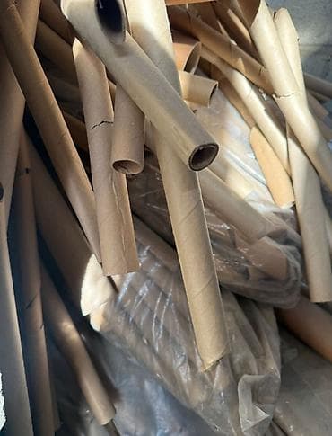 кленка рулон: Картонные втулки/тубусы - Материал: плотный картон (крафт). - — 1