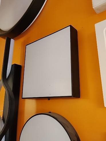 projector screen: Квадратный светодиодный потолочный/настенный светильник - Форма — 2