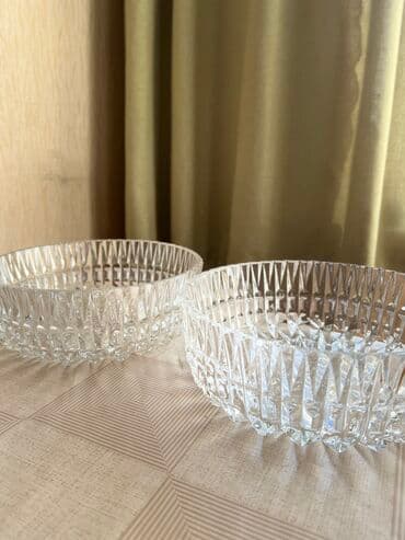 стоимость фарфоровых статуэток: Хрусталь 2 шт ! НОВОЕ ДИАМЕТР 24 см Адрес ул Советская / Бокомбаева — 6