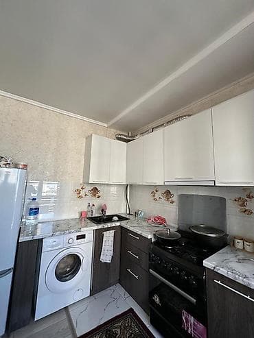молодежный: 1 комната, 46 м², Ала-Арча ТРЦ 5 этаж, Евроремонт — 5