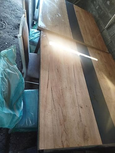 кухонные столешницы: Кухонный стол, Прямоугольный, Нераскладной — 2