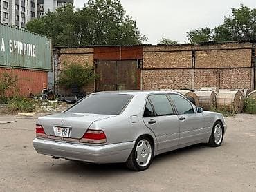 1998: Mercedes-Benz S-Class: 1998 г., 5 л, Автомат, Бензин, Седан — 3