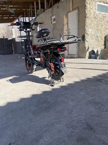 Велоаксессуары: Электровелосипед, Б/у — 6