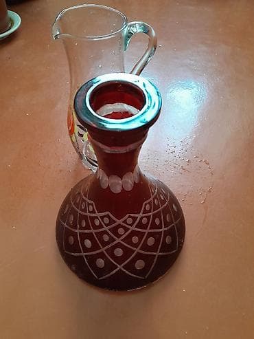 стеклянную вазу: Графин,СССР — 2