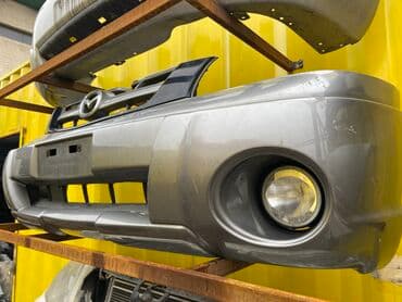 бампер 180: Передний Mazda, Б/у, Оригинал — 2