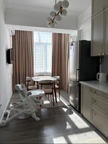 бесплатные объявления недвижимость бишкек: 1 комната, 47 м², Элитка, 7 этаж, Дизайнерский ремонт — 7