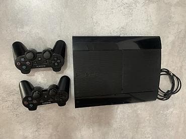 xbox 360 s: Sony PlayStation 3 Super Slim 750gb (CECH-4xxx), черный цвет — 1