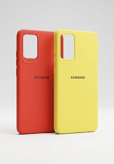 galaxy 22: Силиконовые чехлы для смартфона Samsung A02S - 2шт чехла за 120с - — 1