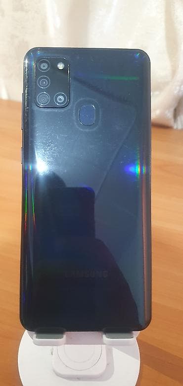 nokia e50: Samsung Galaxy A21S, Б/у, цвет - Черный, 2 SIM — 2