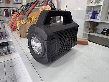 Аудиотехника: Портативная колонка-фонарь Sing-e ZQS-T06 с солнечной панелью - — 2