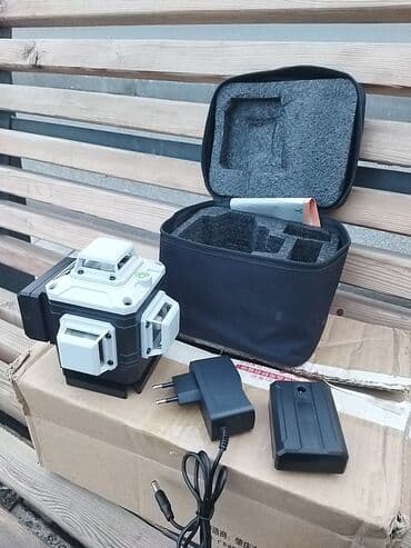 Генераторлор: Лазерный нивелир (зелёный луч), комплект - Тип: 3D/12 лучей и 4D16 — 5