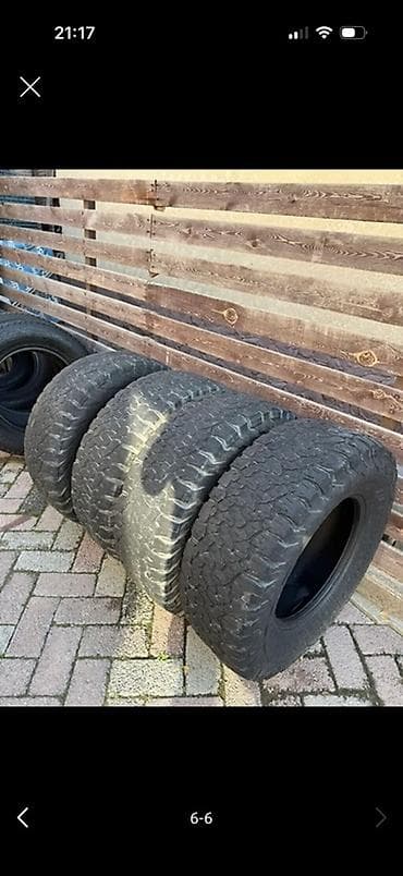 роу 9: Шины 285 / 70 / R 17, Всесезонная, Б/у, Комплект, Внедорожные (АТ/МТ), США, BFGoodrich — 1