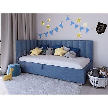 Манежи-кровати: Детская/подростковая кровать-диван с подъемным основанием и большим — 2